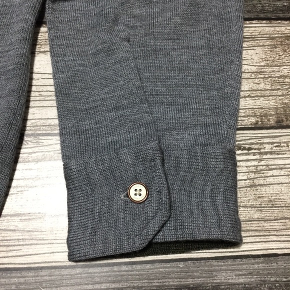 Robert Graham Wool Sweater Polo Men’s M Gray Pullover Collared - Picture 7 of 10